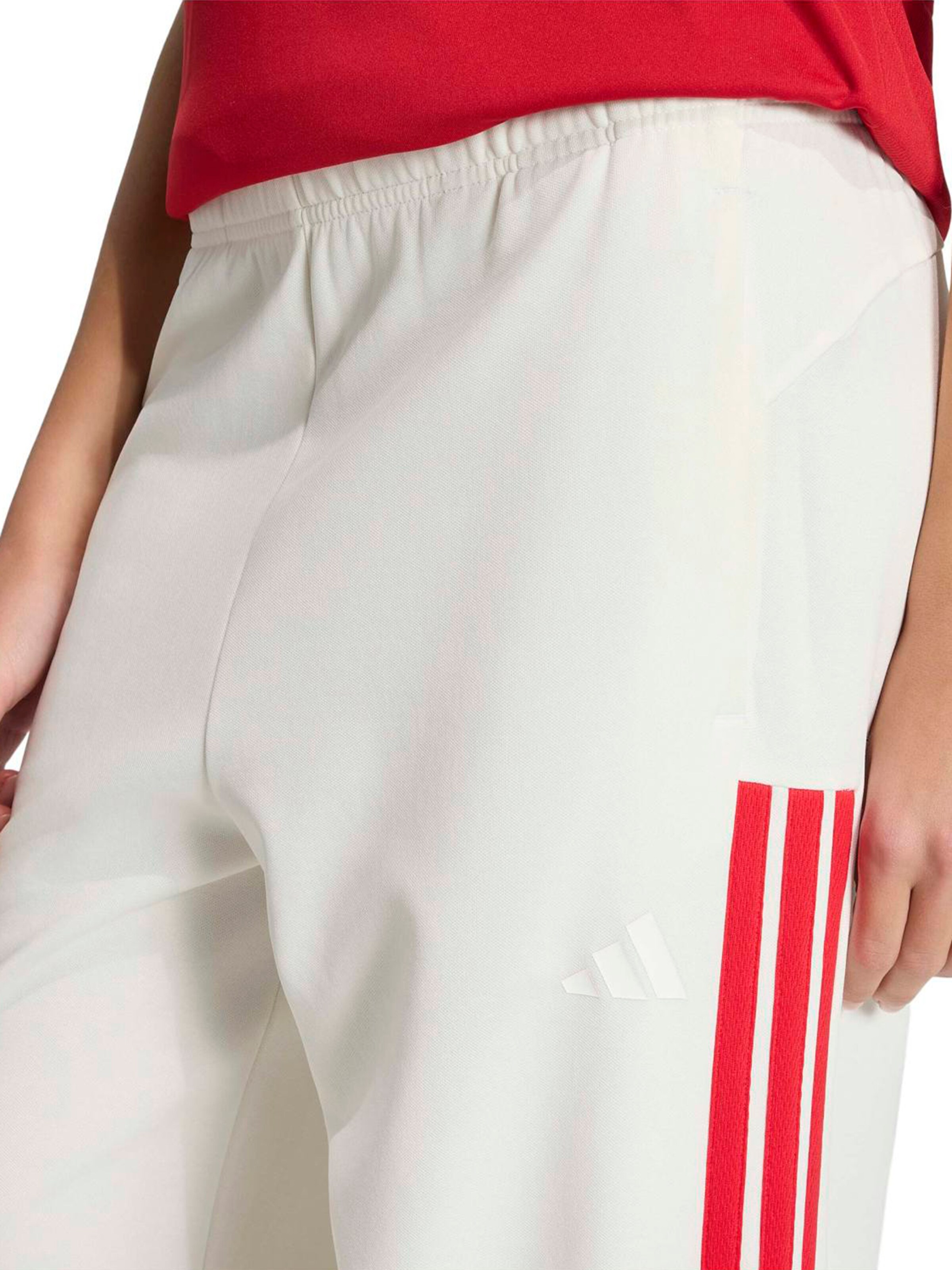 ADIDAS SPORTSWEAR Wide leg Sportbroek 'HER' in Wit