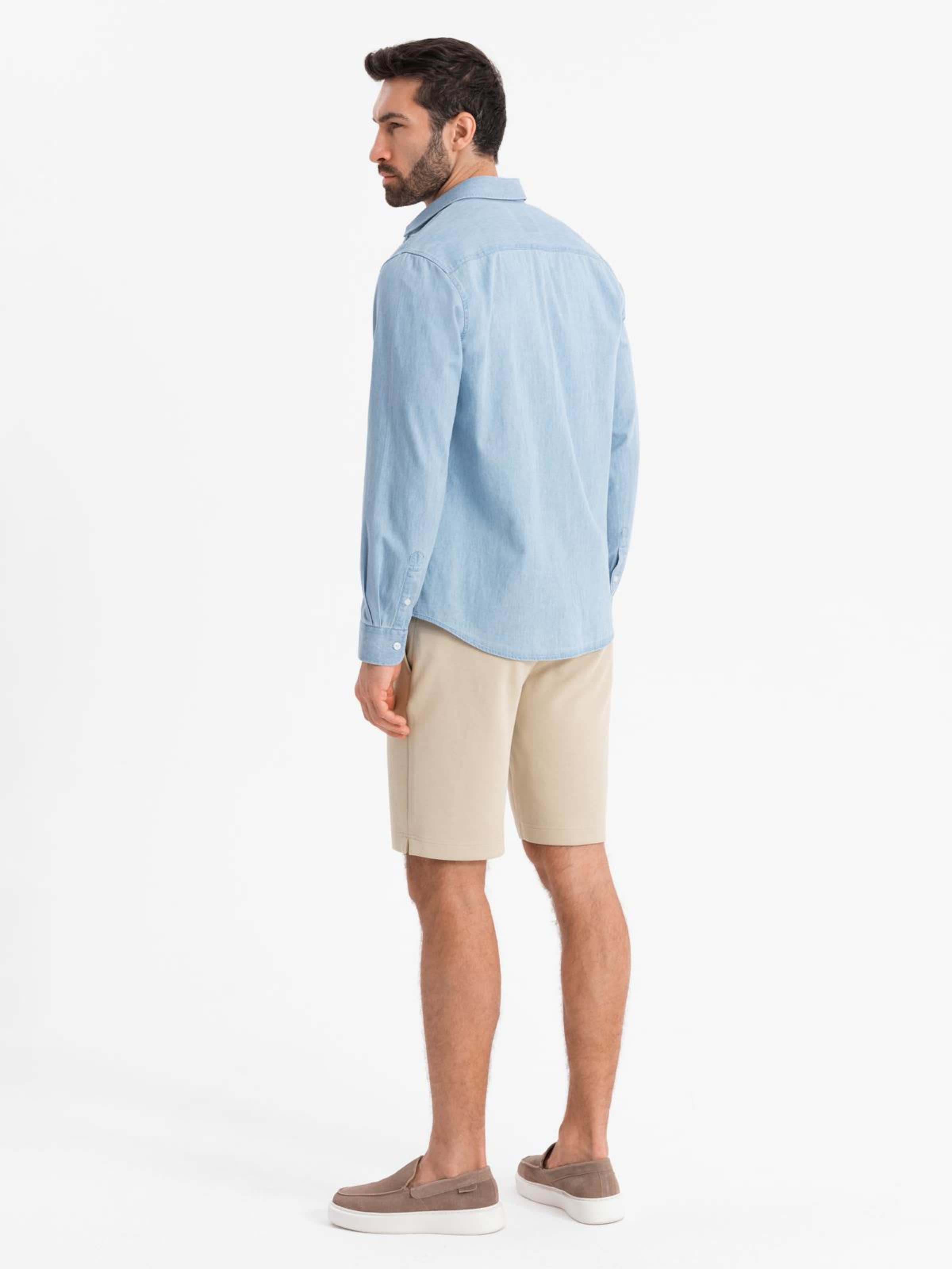 Ombre Regular Chino trousers in Beige