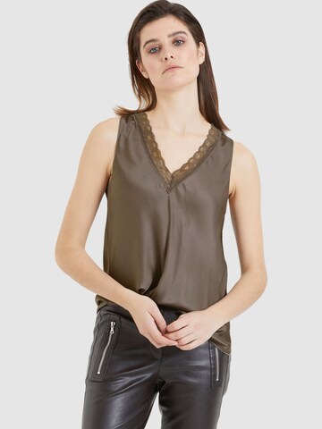 MARC AUREL Blouse in Grey: front