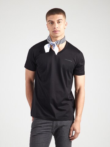 Karl Lagerfeld T-Shirt in Schwarz: Vorderseite