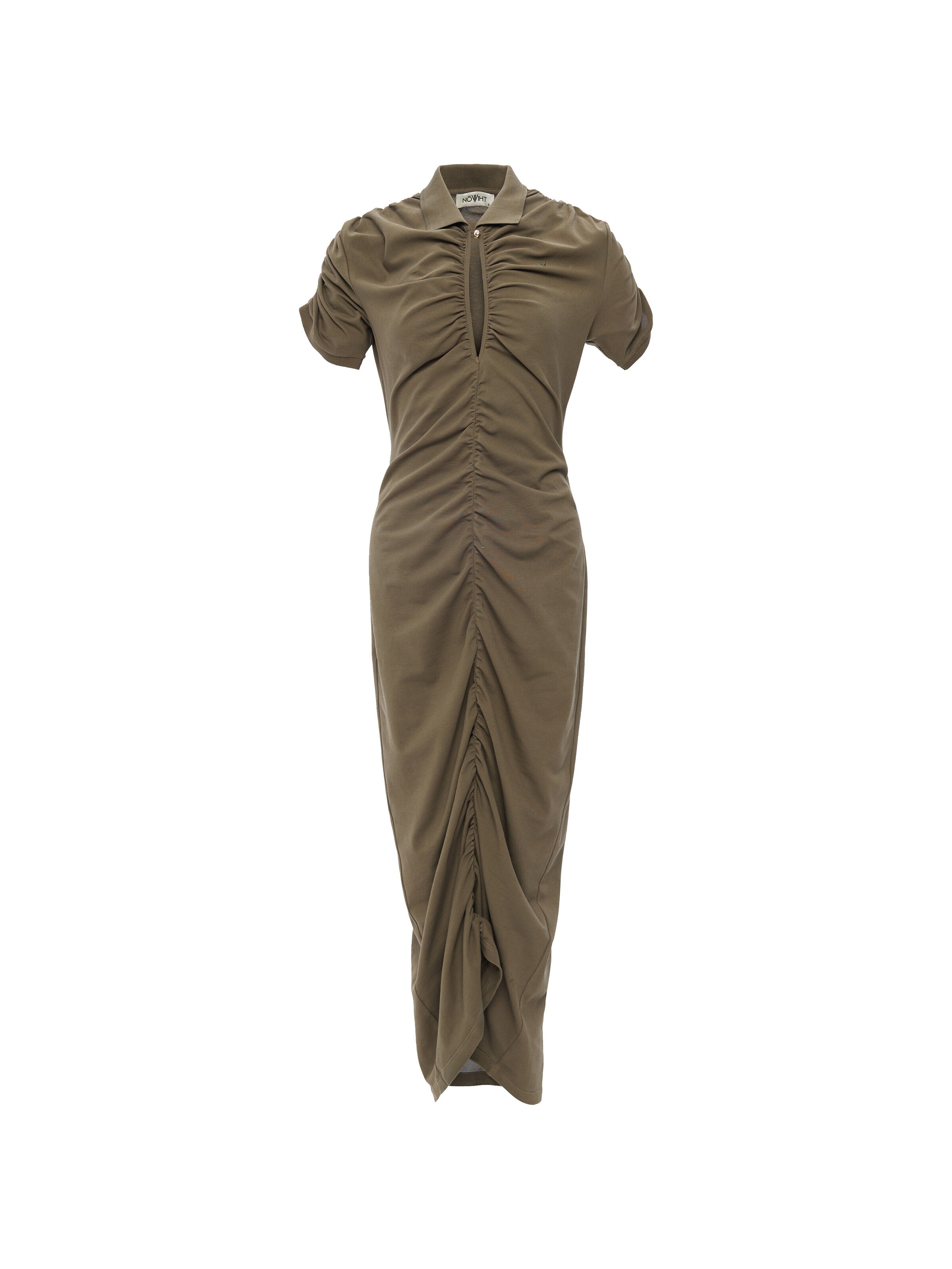 Robe 'Delphine' NOWIHT en vert : devant