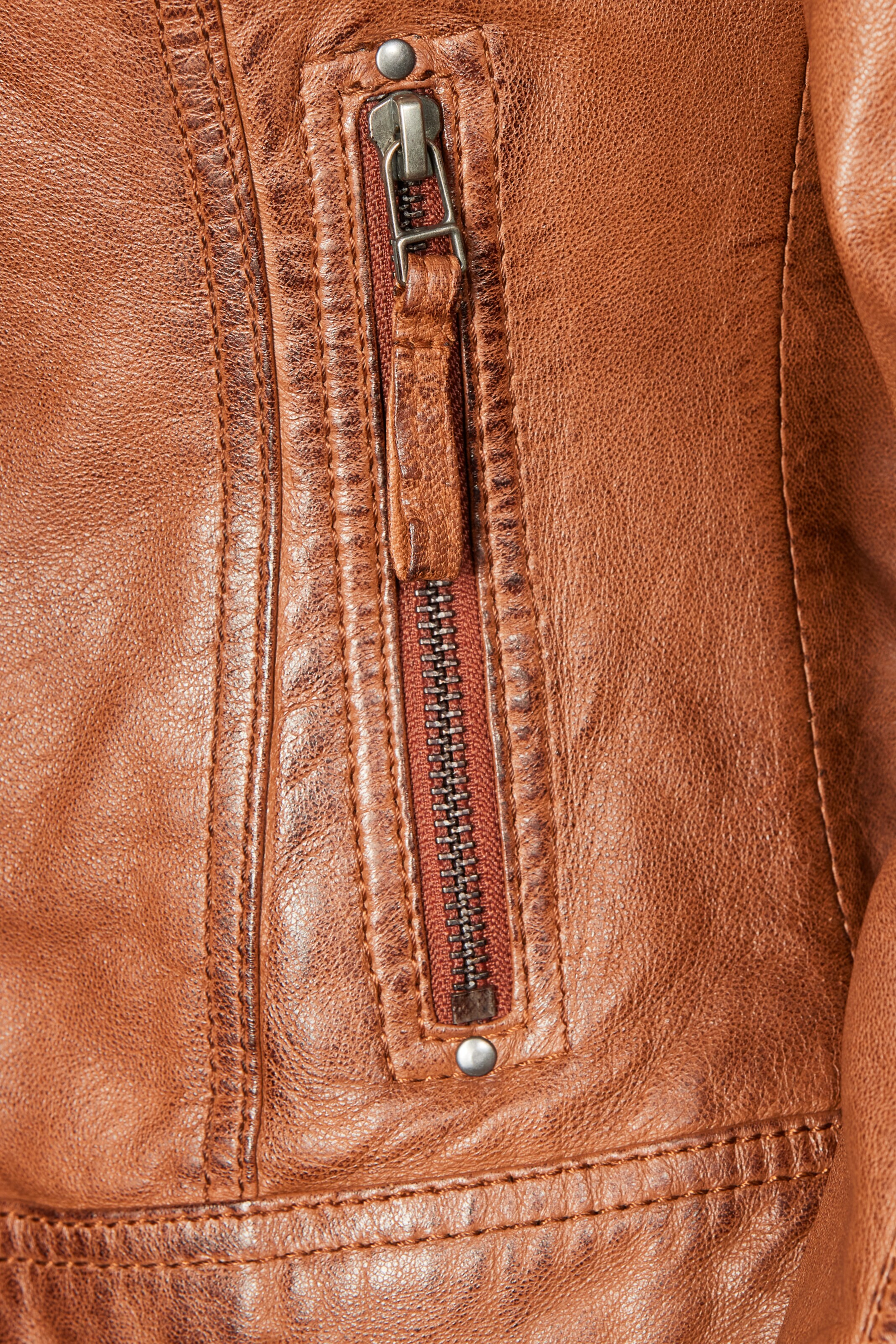 7ELEVEN Between-season jacket 'SERosali' in Brown