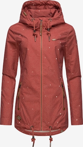 Ragwear Between-Season Jacket 'Zuzka' in Pink: front