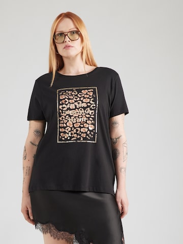 ONLY Carmakoma Shirt 'CARCRUZ' in Black: front