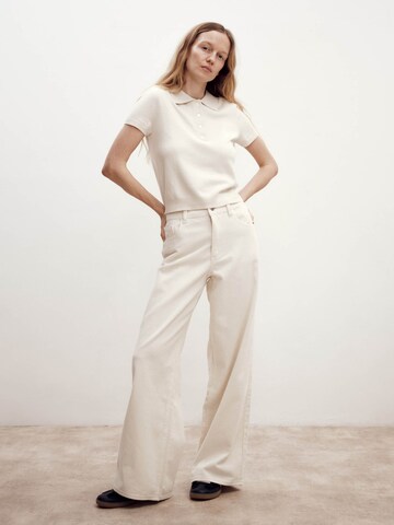 Pull-over 'Leslie' ABOUT YOU x Marie von Behrens en blanc