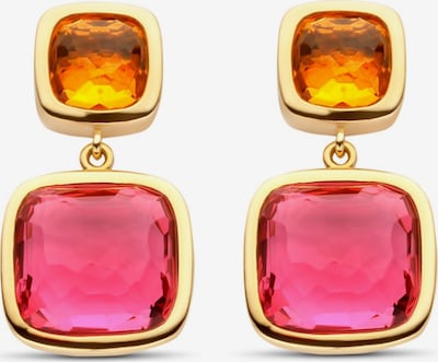 Ti Sento Milano Earrings in Gold / Orange / Pink, Item view
