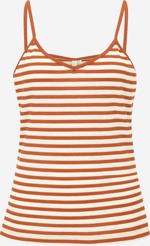 QS by s.Oliver Top in Orange: front