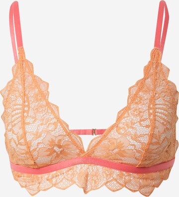 Triangolo Reggiseno di LingaDore in arancione: frontale