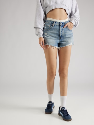 LEVI'S ® Regular Shorts '501' in Blau: predná strana