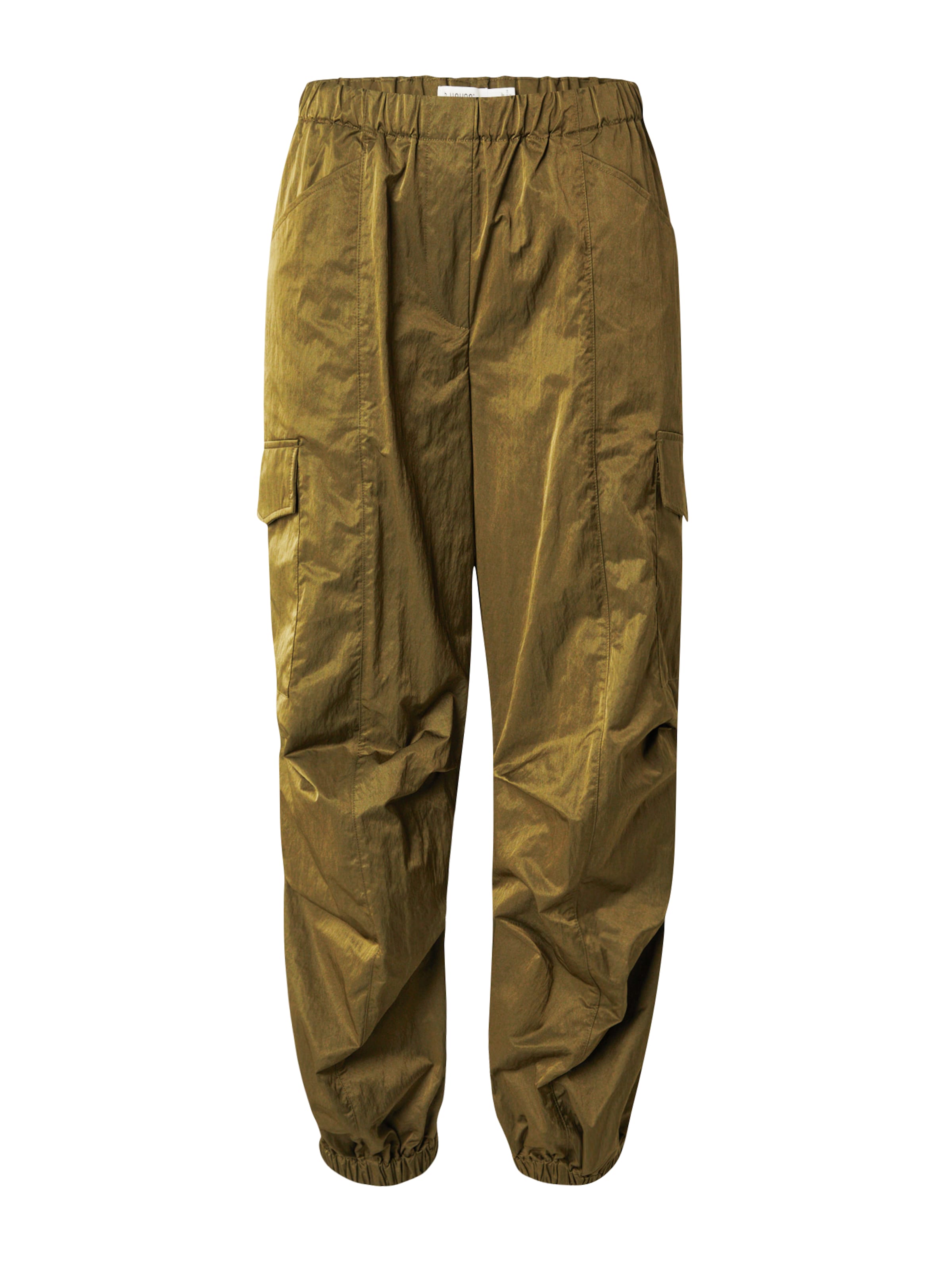 b.young Tapered Cargobroek 'DATINE' in Groen: voorkant