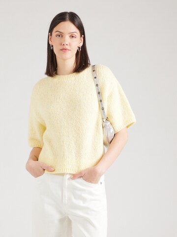 Pull-over 'JDYLinea' JDY en jaune : devant