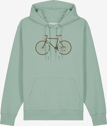 Sweat-shirt 'Fahrrad' Watapparel en vert : devant