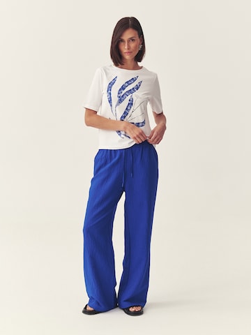 TATUUM Wide leg Broek 'Nimik' in Blauw