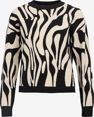 Pull-over 'Ray' OBJECT en noir : devant