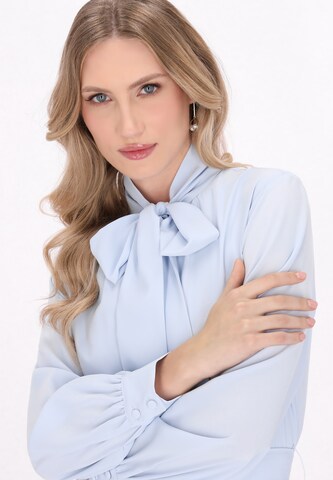 DreiMaster Klassik Shirt Dress 'Classic Look' in Blue