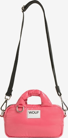 Borsa a mano 'Glossy Mini' di Wouf in rosa: frontale