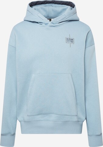 G-Star RAW Sweatshirt in Blauw: voorkant