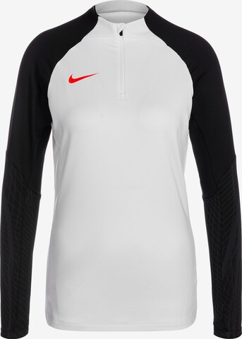 Maglia funzionale 'Swoosh' di NIKE in bianco: frontale