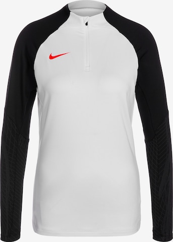 NIKE Functioneel shirt 'Swoosh' in Wit: voorkant