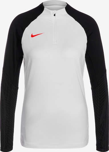 NIKE Functioneel shirt 'Swoosh' in de kleur Donkeroranje / Zwart / Wit, Productweergave