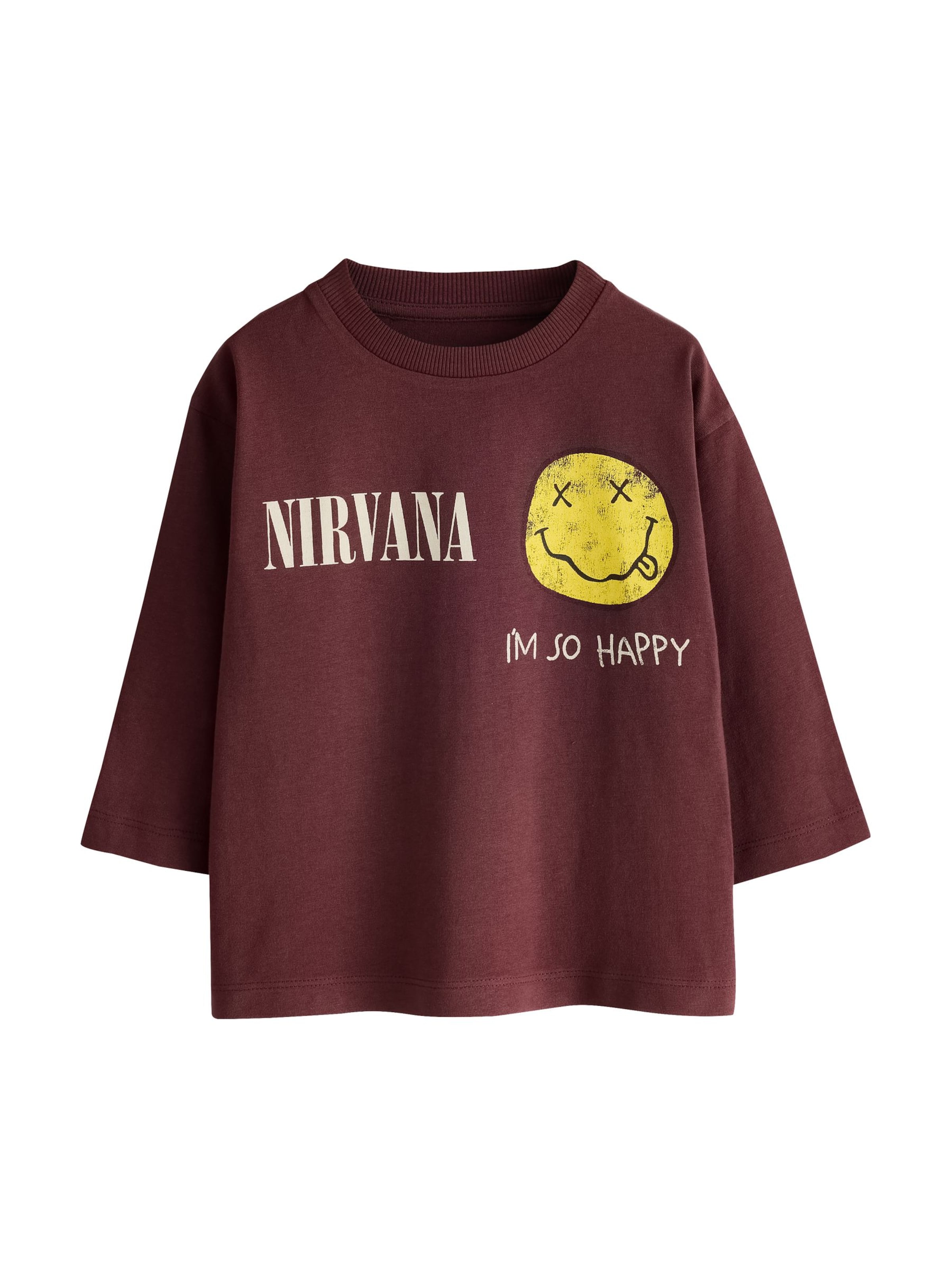 Next Shirt in 68 in de kleur Geel / Roestrood / Wit, Productweergave