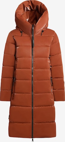khujo Winter coat 'Jilias6' in Brown: front
