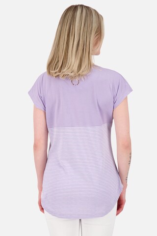 T-shirt 'ClarettaAK' Alife and Kickin en violet