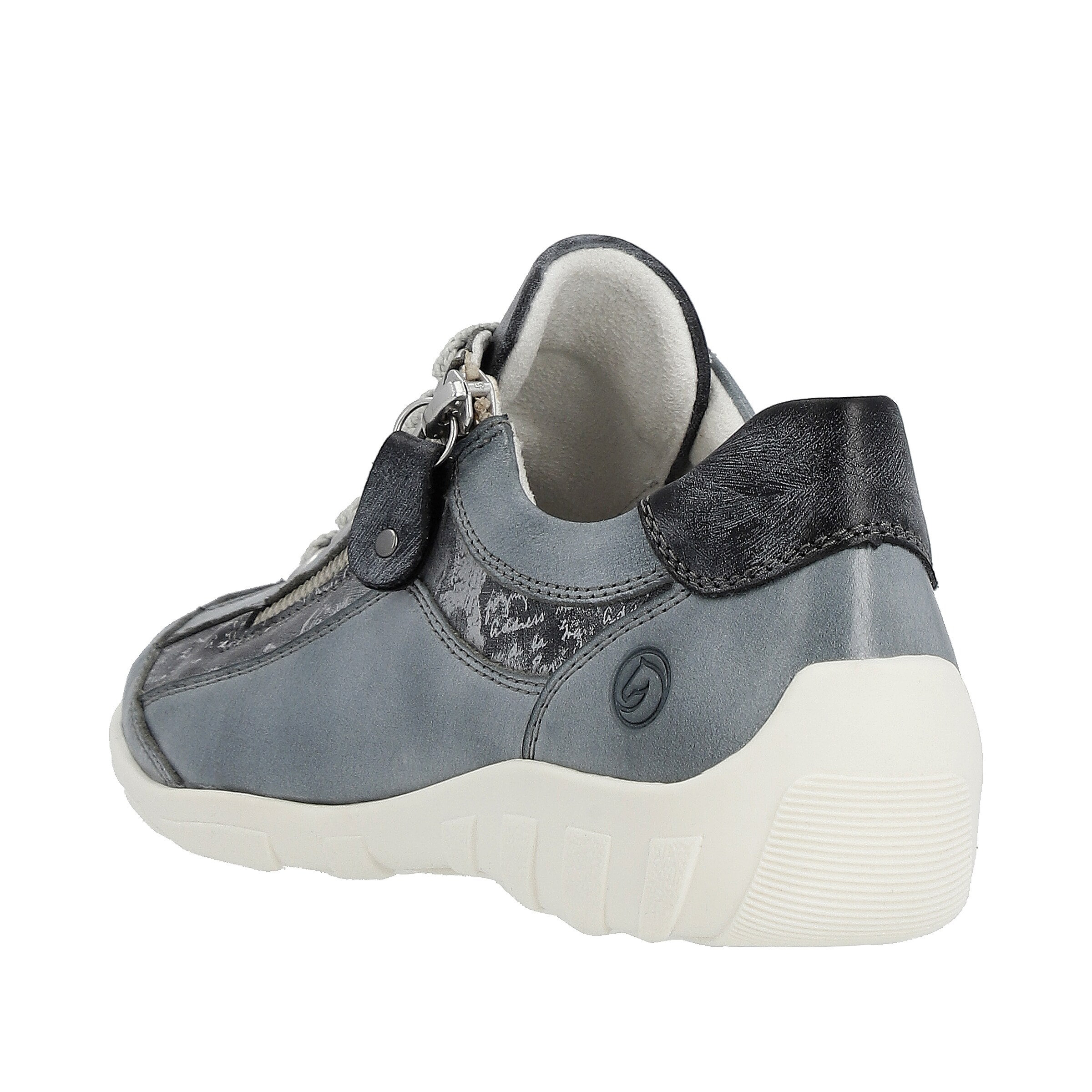 Chaussure à lacets 'R3412' REMONTE en bleu