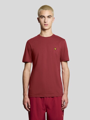 Lyle & Scott Shirt in Rood: voorkant