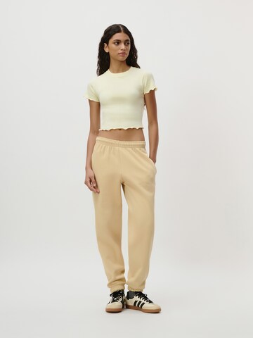 Tapered Pantaloni 'Ruby' di LeGer by Lena Gercke in beige