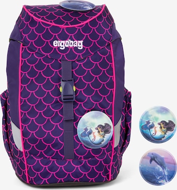 ergobag Rucksack 'Mini' in Lila: predná strana