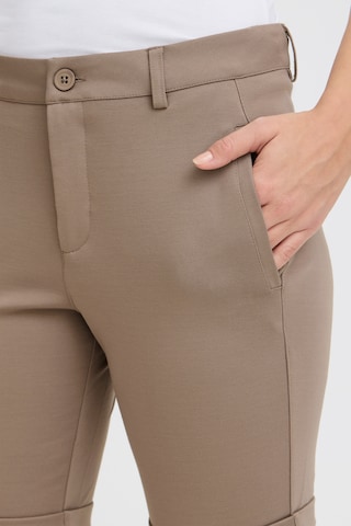 Fransa Regular Trousers 'FRLANO SHO 1' in Beige