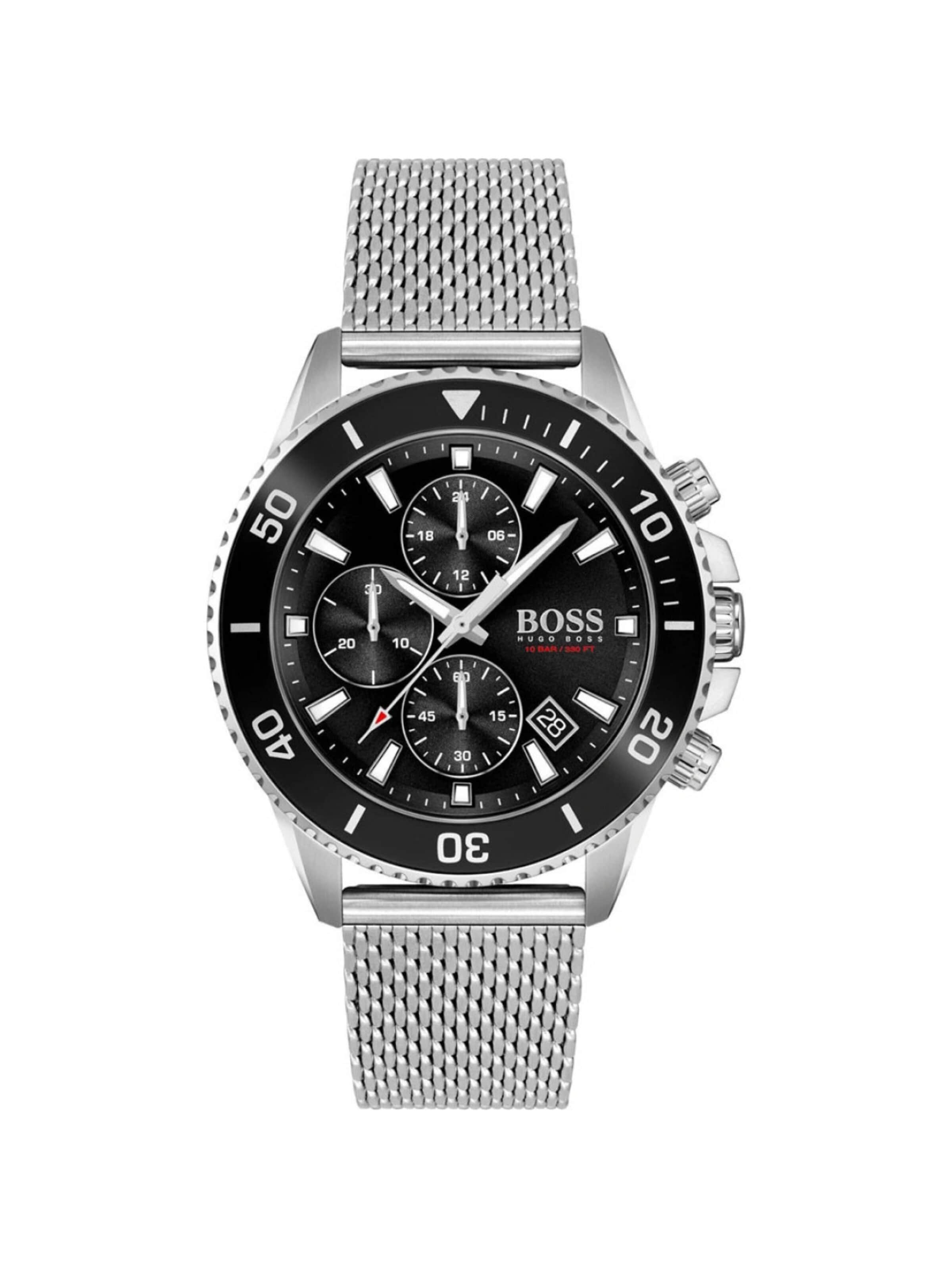 HUGO BOSS - Reloj analógico 'Montre homme Hugo Boss Admiral Chronographe 1513904' en gris: frente