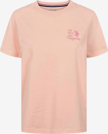U.S. POLO ASSN. Top ' UWMisty ' w kolorze różowy: przód