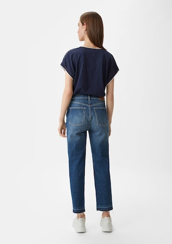 comma casual identity Blouse in Blue: back
