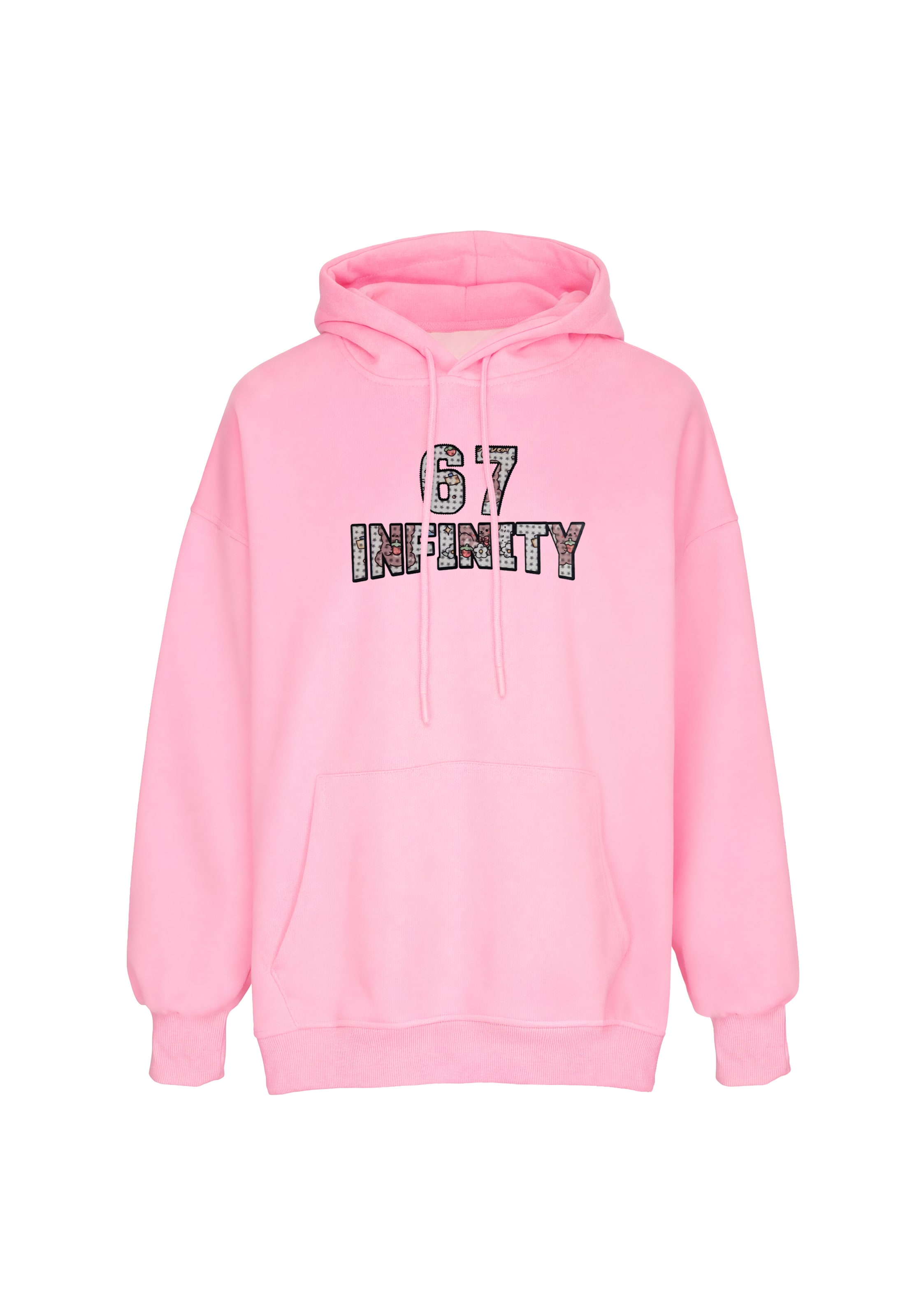 Sweat-shirt MYMO en rose : devant