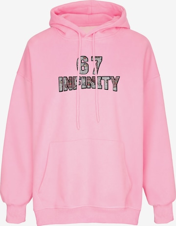 Sweat-shirt MYMO en rose : devant