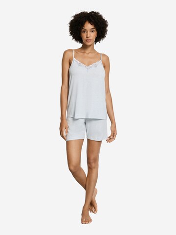 Shorty ' Natural Elegance ' Hanro en bleu