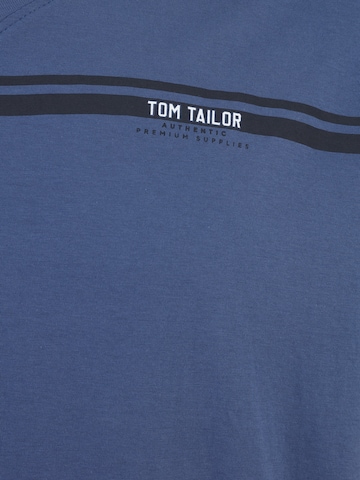 TOM TAILOR Къса пижама в синьо