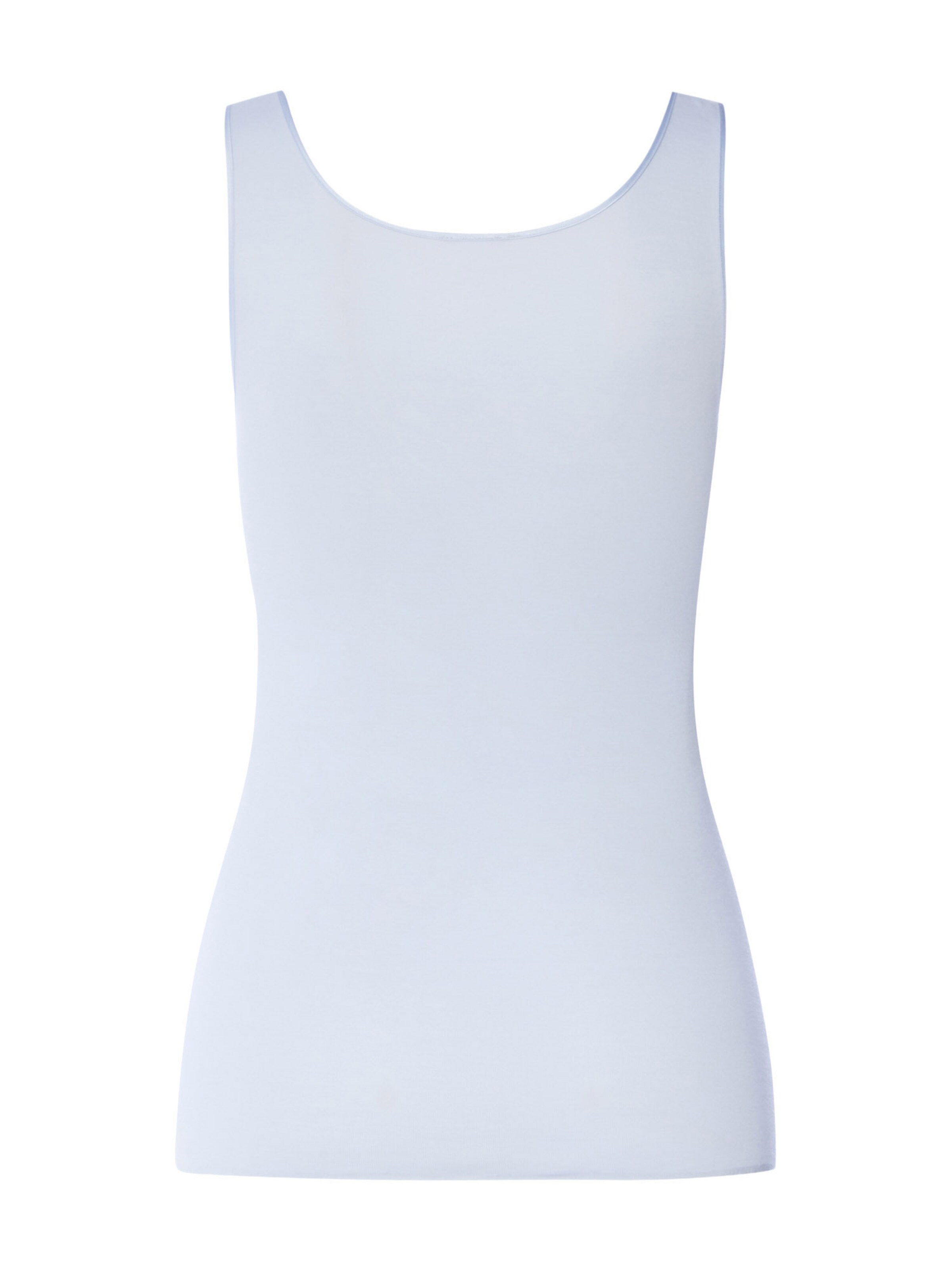Hanro - Top ' Cotton Seamless ' em azul