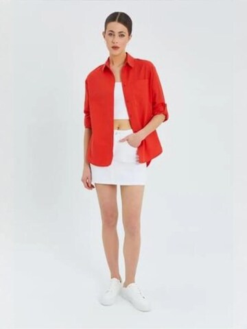 Chemisier MixRay en rouge