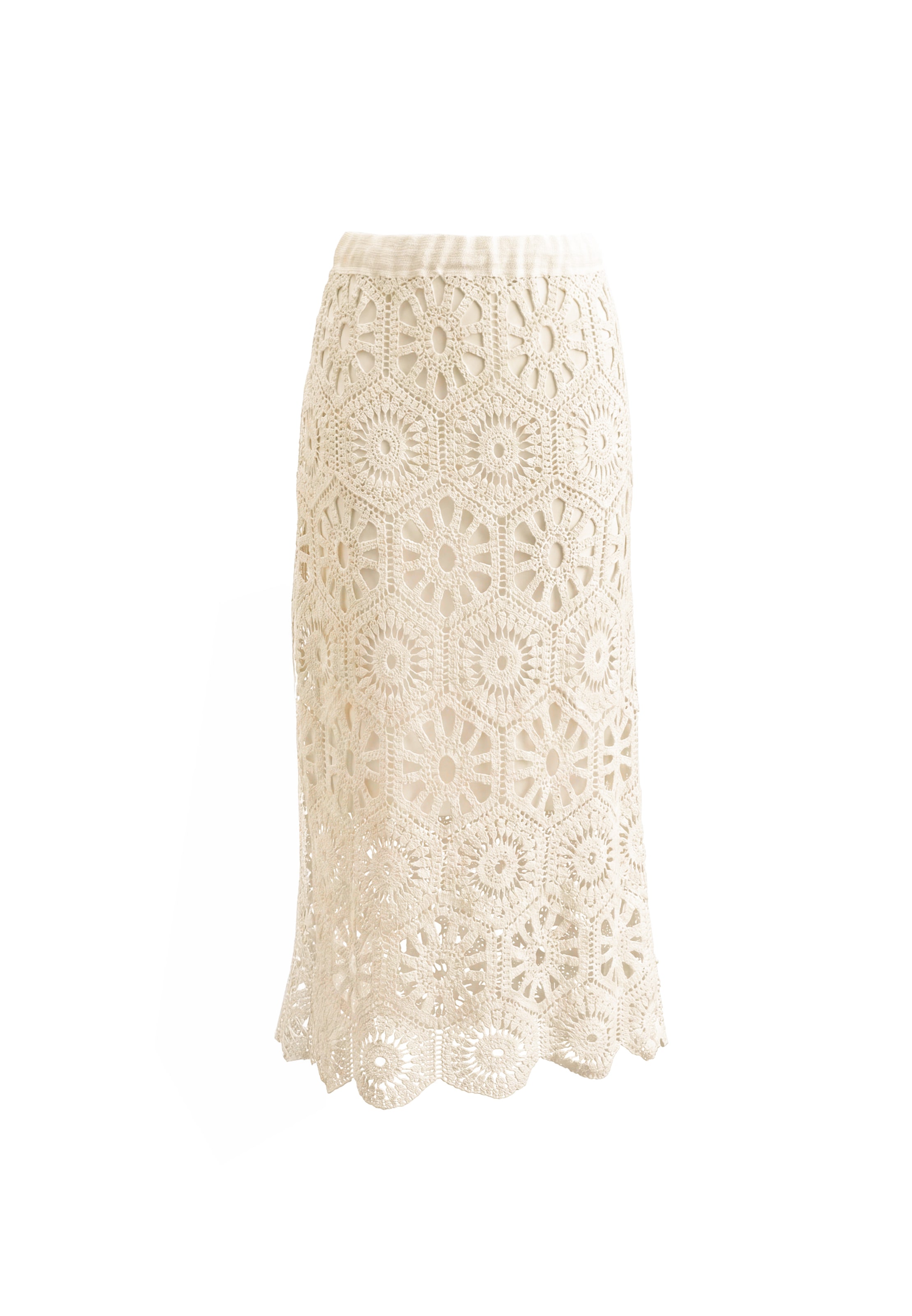 usha FESTIVAL Skirt in Beige: front