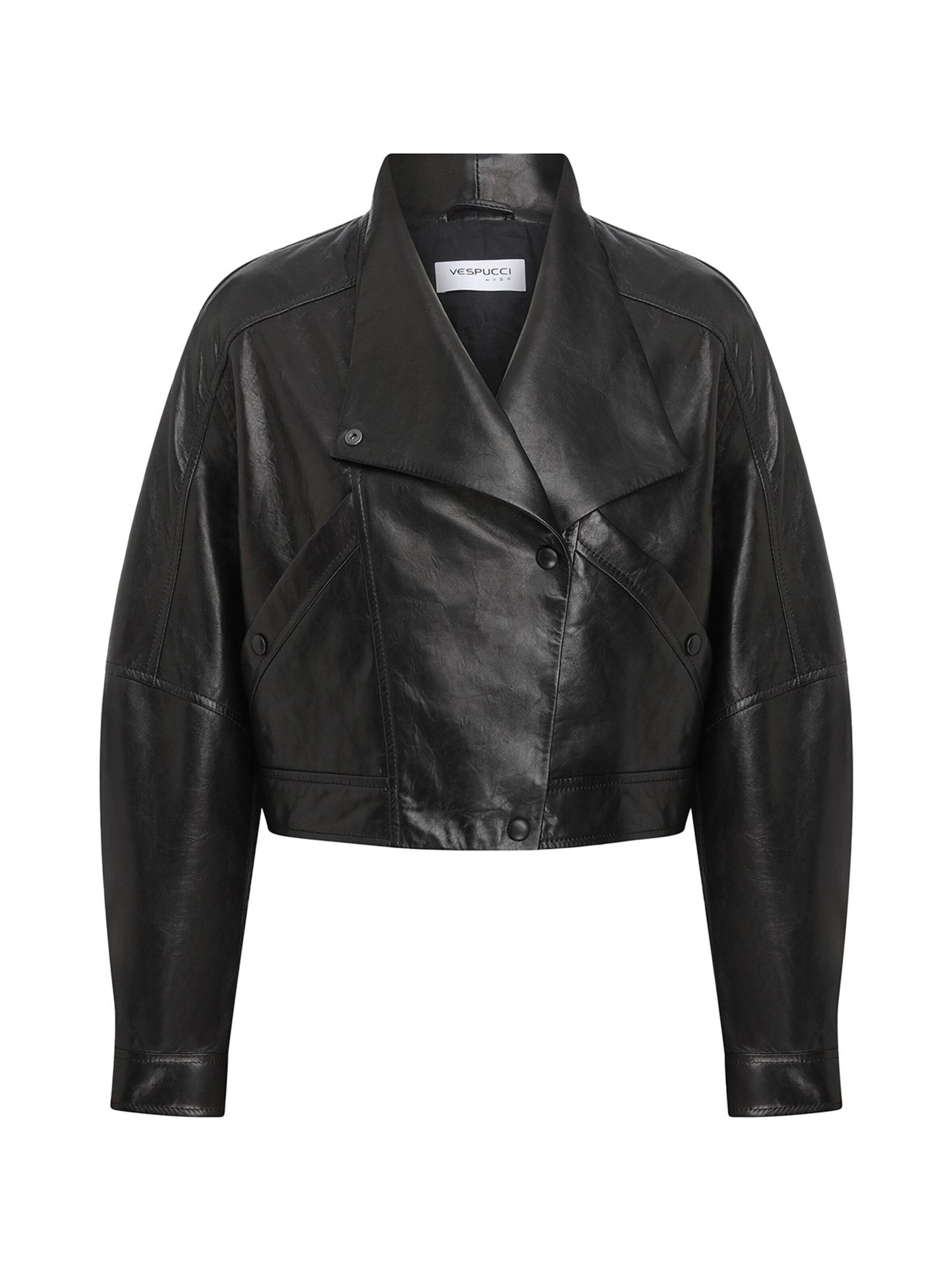 VESPUCCI BY VSP Winterjacke 'Salamone'‌ in Schwarz: Vorderseite