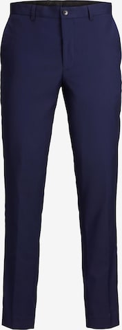 JACK & JONES Trousers with creases 'Franco' in Blue: front