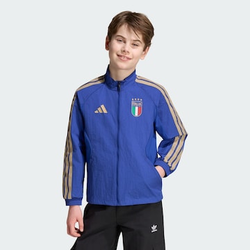 ADIDAS PERFORMANCE - Chaqueta deportiva 'Italien Anthem' en azul: frente