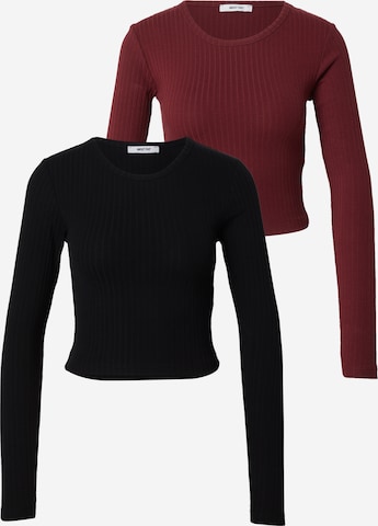 T-shirt 'Lieven' ABOUT YOU en rouge : devant