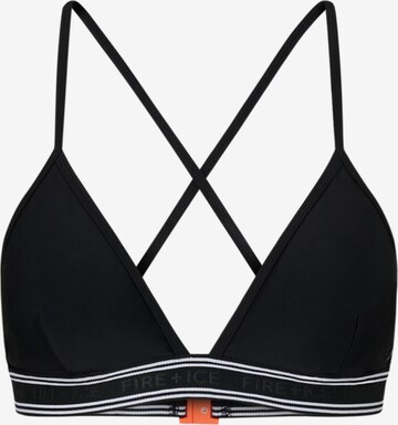 Bogner Fire + Ice Triangle Bikini Top 'Hanka' in Black: front