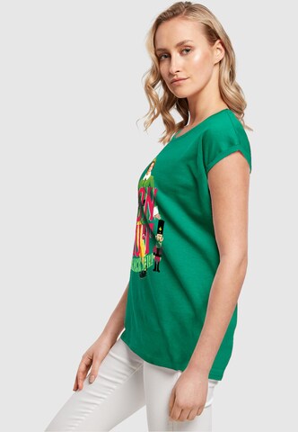 Maglietta 'Elf - Nutcracker' di ABSOLUTE CULT in verde