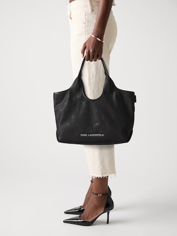 Karl Lagerfeld Ostoskassi värissä musta: etupuoli