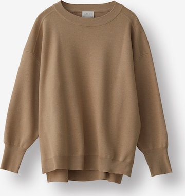 NORR Sweater in Brown: front